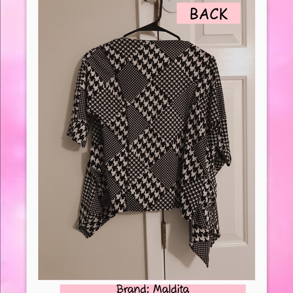 Checkered Cardigan - Picture 3 of 3